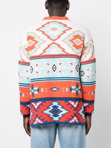 Desert road jacquard cardigan