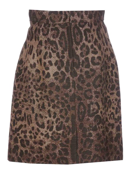 Printed leo skirt