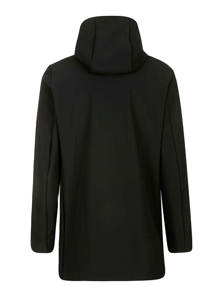 Tech fabric puffer jacket