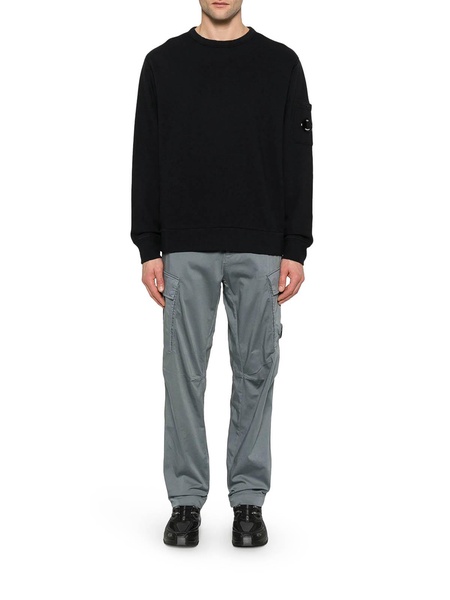 Crewneck Sweatshirt With Detail On The Sleeve