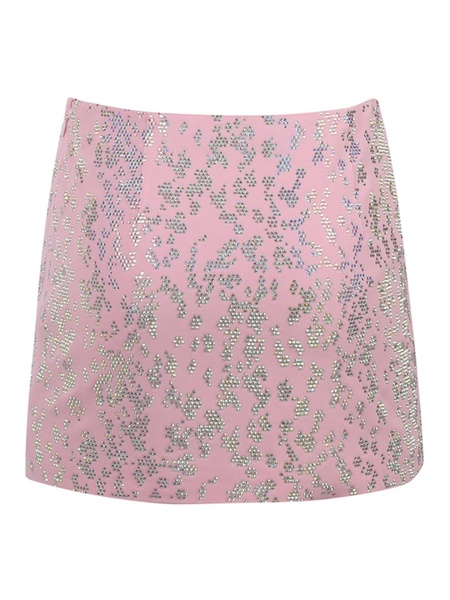 Viscose blend skirt