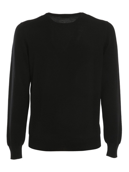 Pure virgin wool crew neck sweater