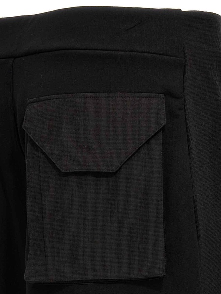 Overlay Cargo Bermuda Shorts