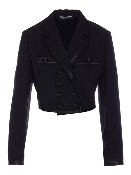 Black Cropped Jacket