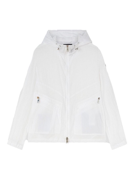White Windbreaker