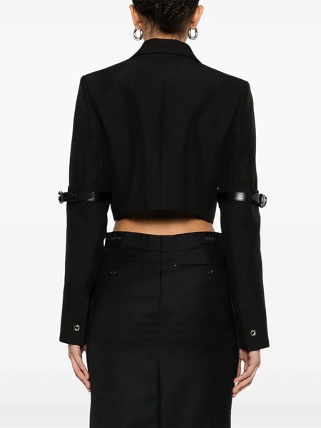 Hybrid Cropped Tailored Jacket