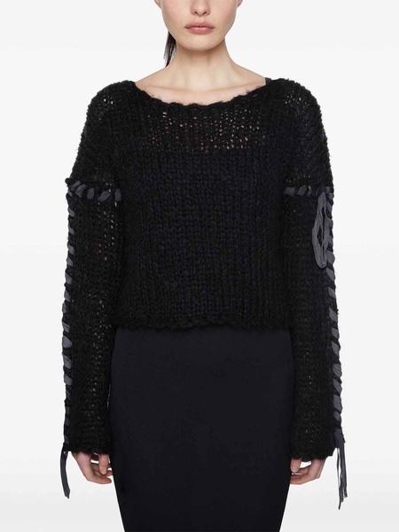 Lacing Knit Jumper