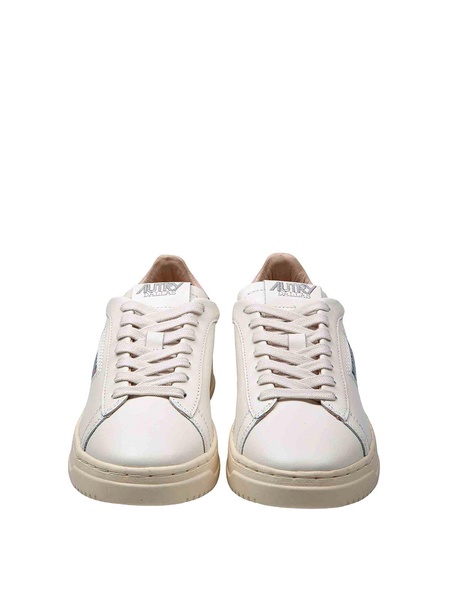 Dallas Sneakers in WhitePink Leather