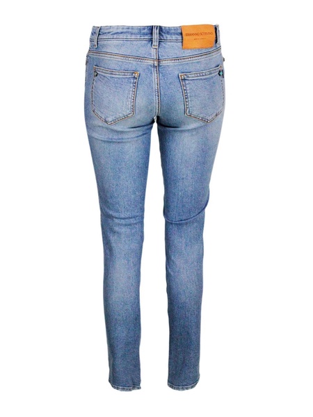 Cabochon detailed jeans