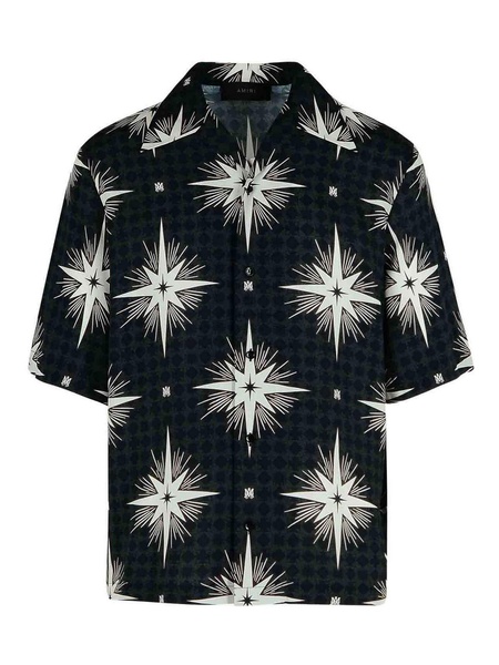 Starbus Black Viscose Shirt