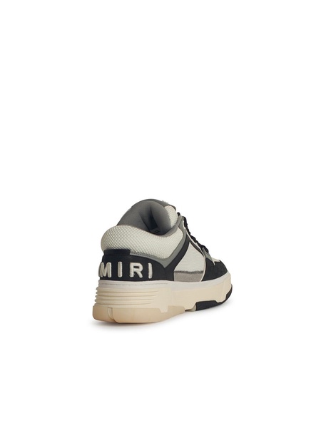 Ma-1 Black Leather Sneakers