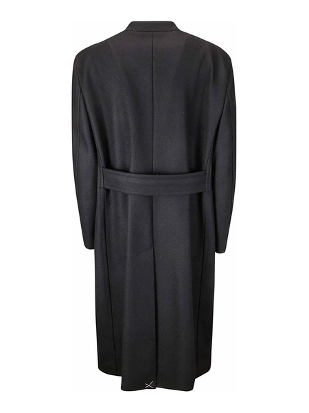 Collarless Coat