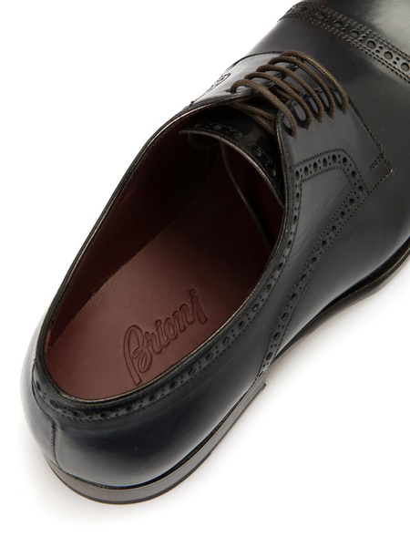 Milano Derby leather shoes