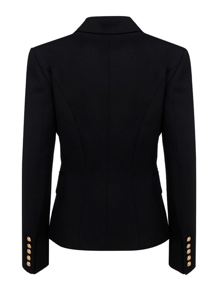 Wool double-breasted blazer