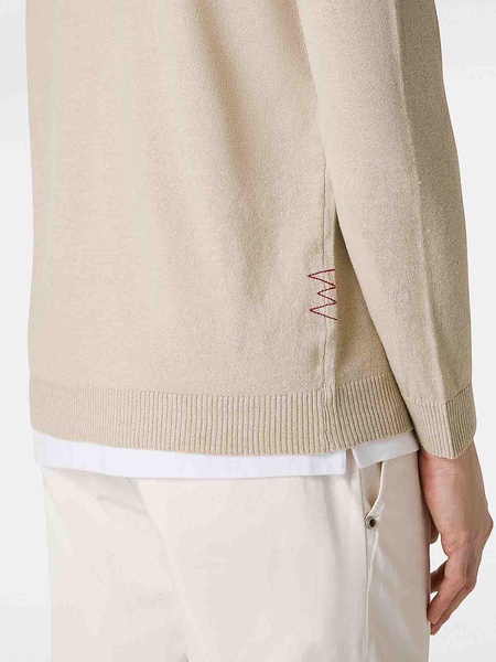 Label Detail Cardigan