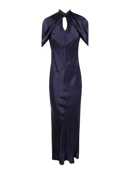 Satin Long Dress