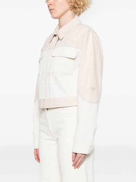 Jacket White Denim