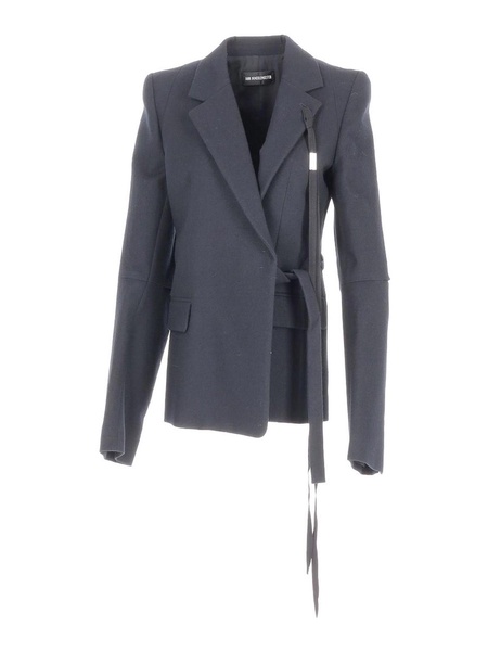 Venla Asymmetric Tailored Jacket Brushed Wool