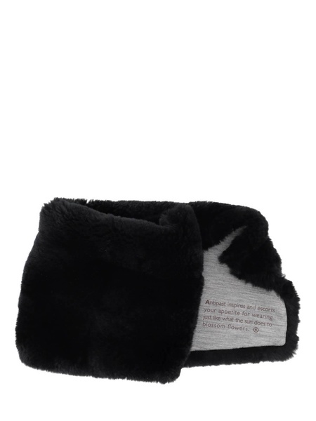 Fur Muffler Black