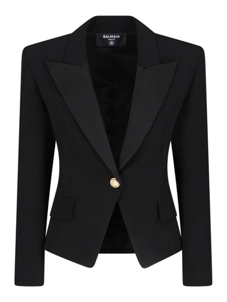Blazer Monopetto In Crpe