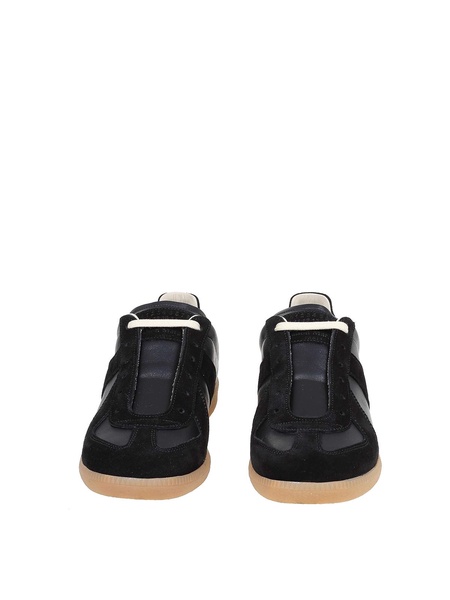 Maison Margiela Suede And Leather Sneakers