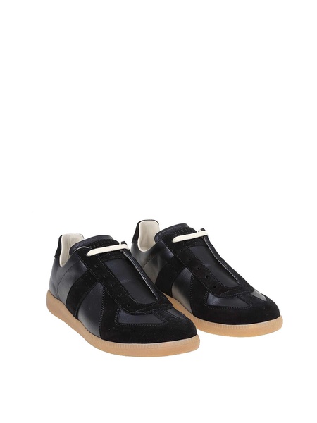 Maison Margiela Suede And Leather Sneakers