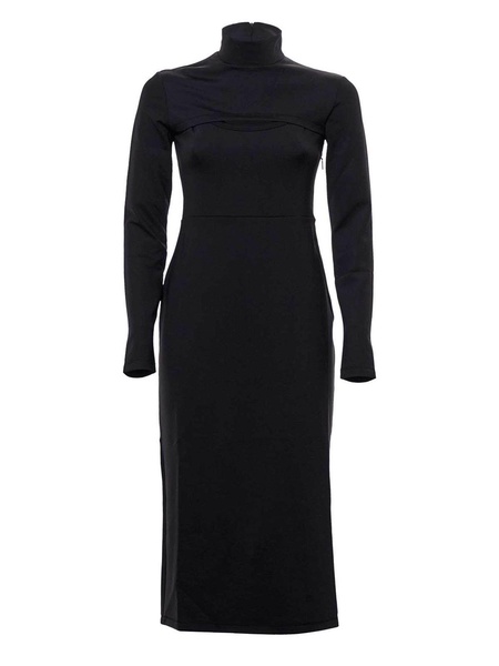Cut out dress in black