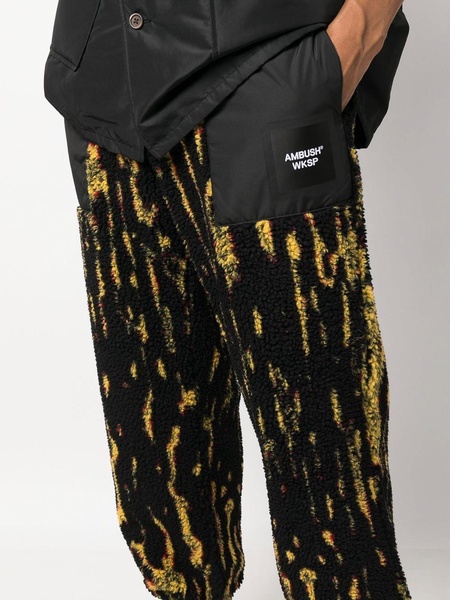 Teddy jacquard sweatpants