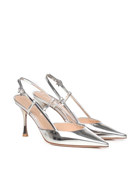 Ribbon Pumps With Back Strap