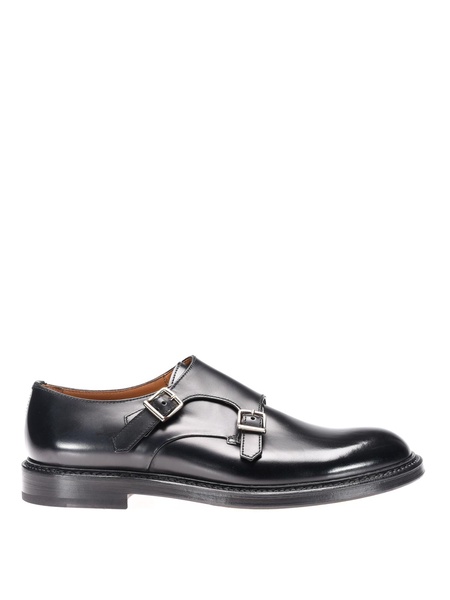Leather classic monk straps