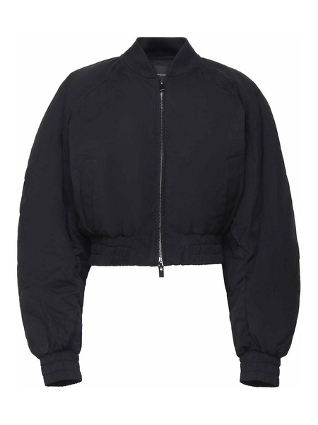 Bomber Jacket With Balloon Sleeves