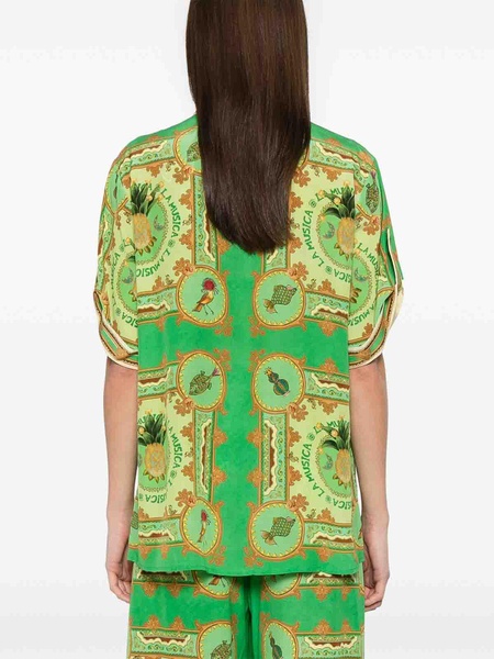 La Musica Silk Shirt