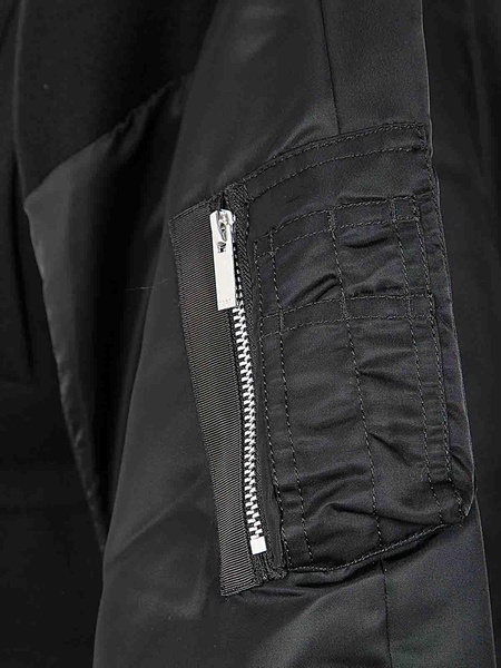 Wool melton twill jacket