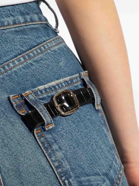 Straight leg jeans