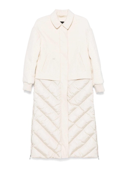 Knit Wool Down Coat