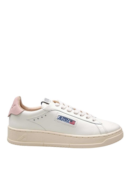 Dallas Sneakers in WhitePink Leather