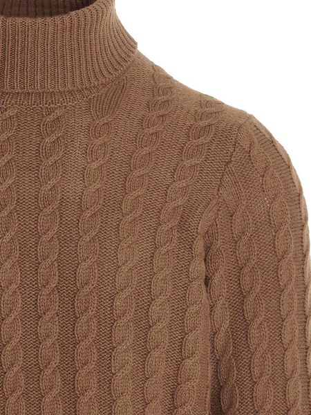 Cable sweater