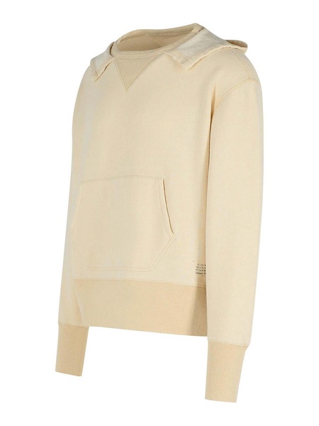 Pilling Cream Cotton Sweater