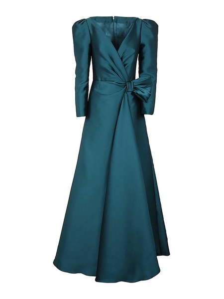 V neck dress