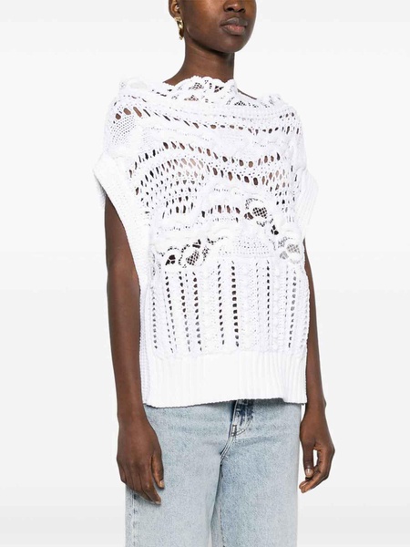 Crochet Knitted top
