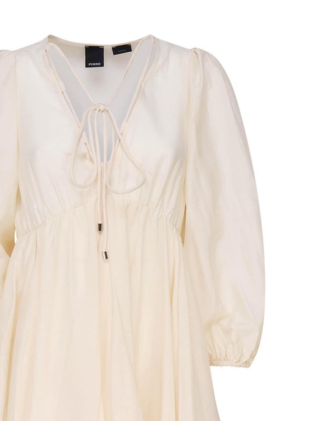 Beowulf Dress In Blended Silk And Cotton