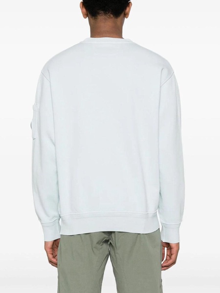 Diagonal Fleece Lens Sweatshirt