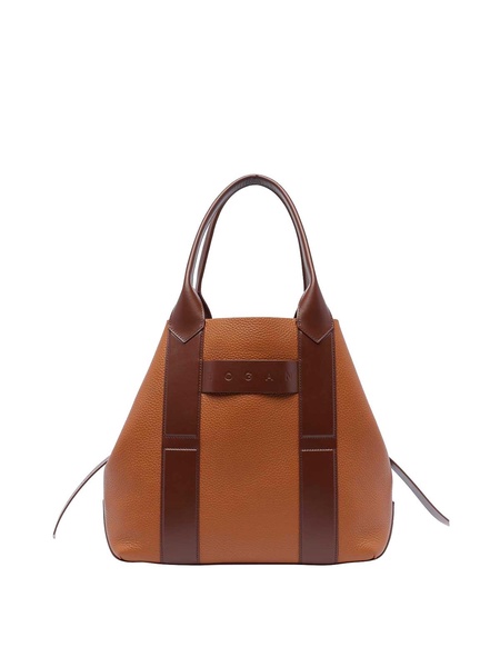 Medium  Script Shopping Bag