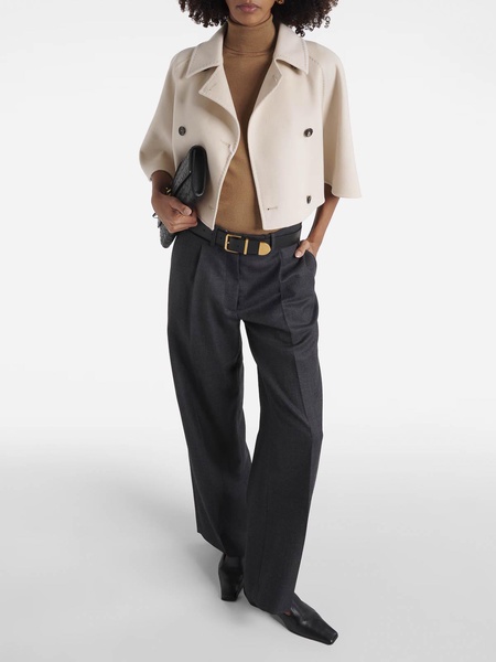 Volume Wool And Cashmere Cape