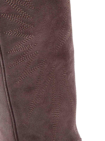 Camperos Boot In Brown Suede