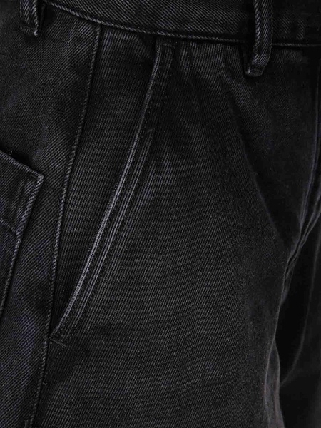 Denim - Wide Crop Pant