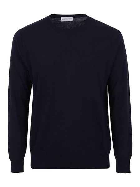 Cotton crewneck  knitted pullover