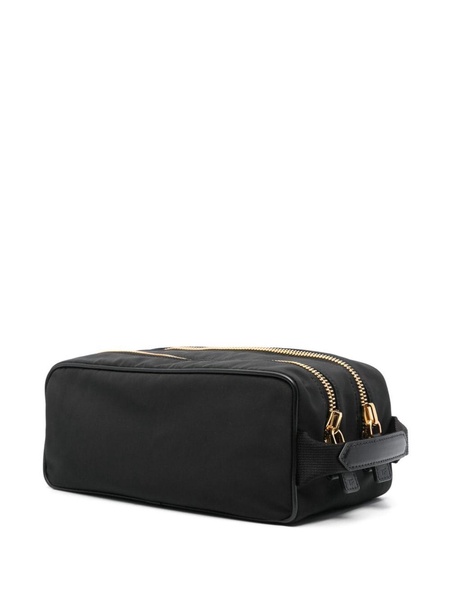 Recycled Nylon Double Zip Toiletry
