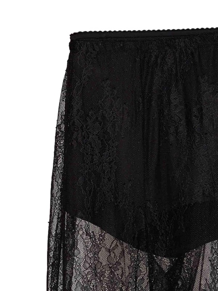 Black Lace Pants