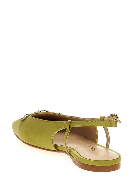 Satin Slingback